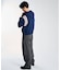 カーブライン ジップ ニット フーディー / J Curved Line Zip Knit Hoodie