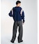 カーブライン ジップ ニット フーディー / J Curved Line Zip Knit Hoodie