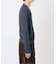 NOCTO ARCHIVE/ノクト アーカイブ Curve Panel Rib Cardigan