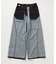 NOCTO ARCHIVE/ノクト アーカイブ Cutting Flocky Wide Denim
