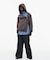 GOAT ESSENCE / ゴートエッセンス CURVED-ZIP HOODIE