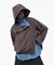 GOAT ESSENCE / ゴートエッセンス CURVED-ZIP HOODIE