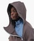 GOAT ESSENCE / ゴートエッセンス CURVED-ZIP HOODIE