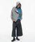 GOAT ESSENCE / ゴートエッセンス CURVED-ZIP HOODIE