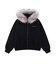 SUPPLIER / サプライヤー Faux Fur Cross Zip Hoodie