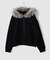 SUPPLIER / サプライヤー Faux Fur Cross Zip Hoodie
