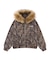 SUPPLIER / サプライヤー Camo Faux Fur Cross Zip Hoodie