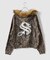 SUPPLIER / サプライヤー Camo Faux Fur Cross Zip Hoodie