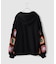 DISCOVERED / ディスカバード CROCHET SLEEVE SWEAT PARKA