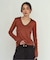 Knuth Marf / クヌースマーフ u-neck slim top