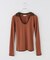 Knuth Marf / クヌースマーフ u-neck slim top