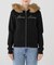 GUESS JEANS / ゲス ジーンズ GJ LS FITTED FUR HOODIE