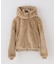 GUESS JEANS / ゲス ジーンズ  FUR HOODED BOMBER