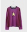 SAGE / セイジ Full-Graphic Star Striped L/S Tee