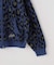 WOKE EDGE / ウォークエッジ Leopard Mohair Zip Knit