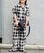 PLAIDパターンオープンカラーシャツ