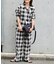 PLAIDパターンオープンカラーシャツ