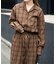 PLAIDパターンオープンカラーシャツ
