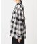PLAIDパターンオープンカラーシャツ