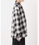 PLAIDパターンオープンカラーシャツ