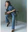 Cozue Ninomiya ex ULT DENIM TRUCKER PANTS