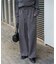 追加 キュプラステッチワークドロストパンツ セットアップ対応