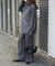 追加 キュプラステッチワークドロストパンツ セットアップ対応
