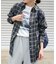 チェックシャツ