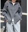 LOGAN ex ZIP UP KNIT CARDIGAN