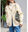 LOGAN ex ZIP UP KNIT CARDIGAN