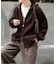 LOGAN ex ZIP UP KNIT CARDIGAN