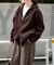 LOGAN ex ZIP UP KNIT CARDIGAN
