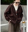 LOGAN ex ZIP UP KNIT CARDIGAN