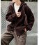 LOGAN ex ZIP UP KNIT CARDIGAN
