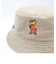 gifthat BEAR BUCKET HAT バスケ　カーキL/XL