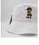 gifthat BEAR BUCKET HAT ゴルフ　ホワイトL/XL