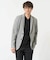 【接触冷感/UVカット/毛玉になりにくい】シルケットスムースVネックカットソー
