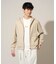 【コットン100％】ミニロゴプリントロングTシャツ　セミワイドシルエット