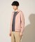 【コットン100％】ミニロゴプリントロングTシャツ　セミワイドシルエット