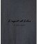 【コットン100％】ミニロゴプリントロングTシャツ　セミワイドシルエット