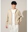 【コットン100％】ミニロゴプリントロングTシャツ　セミワイドシルエット