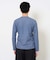 【ジャケット映え】針抜きジャカードＶネックＴシャツ【洗濯機で洗える/毛玉になりにくい】通勤/ビジネス/ジャケット〈ON/OFF SERIES〉
