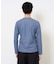 【ジャケット映え】針抜きジャカードＶネックＴシャツ【洗濯機で洗える/毛玉になりにくい】通勤/ビジネス/ジャケット〈ON/OFF SERIES〉