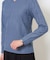 【ジャケット映え】針抜きジャカードＶネックＴシャツ【洗濯機で洗える/毛玉になりにくい】通勤/ビジネス/ジャケット〈ON/OFF SERIES〉