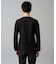 【ジャケット映え】針抜きジャカードＶネックＴシャツ【洗濯機で洗える/毛玉になりにくい】通勤/ビジネス/ジャケット〈ON/OFF SERIES〉