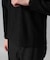【ジャケット映え】針抜きジャカードＶネックＴシャツ【洗濯機で洗える/毛玉になりにくい】通勤/ビジネス/ジャケット〈ON/OFF SERIES〉