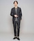 【接触冷感/イージーケア】（アンクル丈）デニムライクストレッチアンクルスマートスラックス