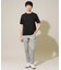 【イージーケア/洗濯機で洗える/毛玉になりにくい】ライトキカジャカードクルーネックスマートＴシャツ