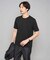 【イージーケア/洗濯機で洗える/毛玉になりにくい】ライトキカジャカードクルーネックスマートＴシャツ