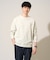 ＼毎年、支持率No.1カットソー／　アゼダブルフェイス1ポイント刺繍カットソー【イージーケア/洗濯機で洗える/毛玉になりにくい】
